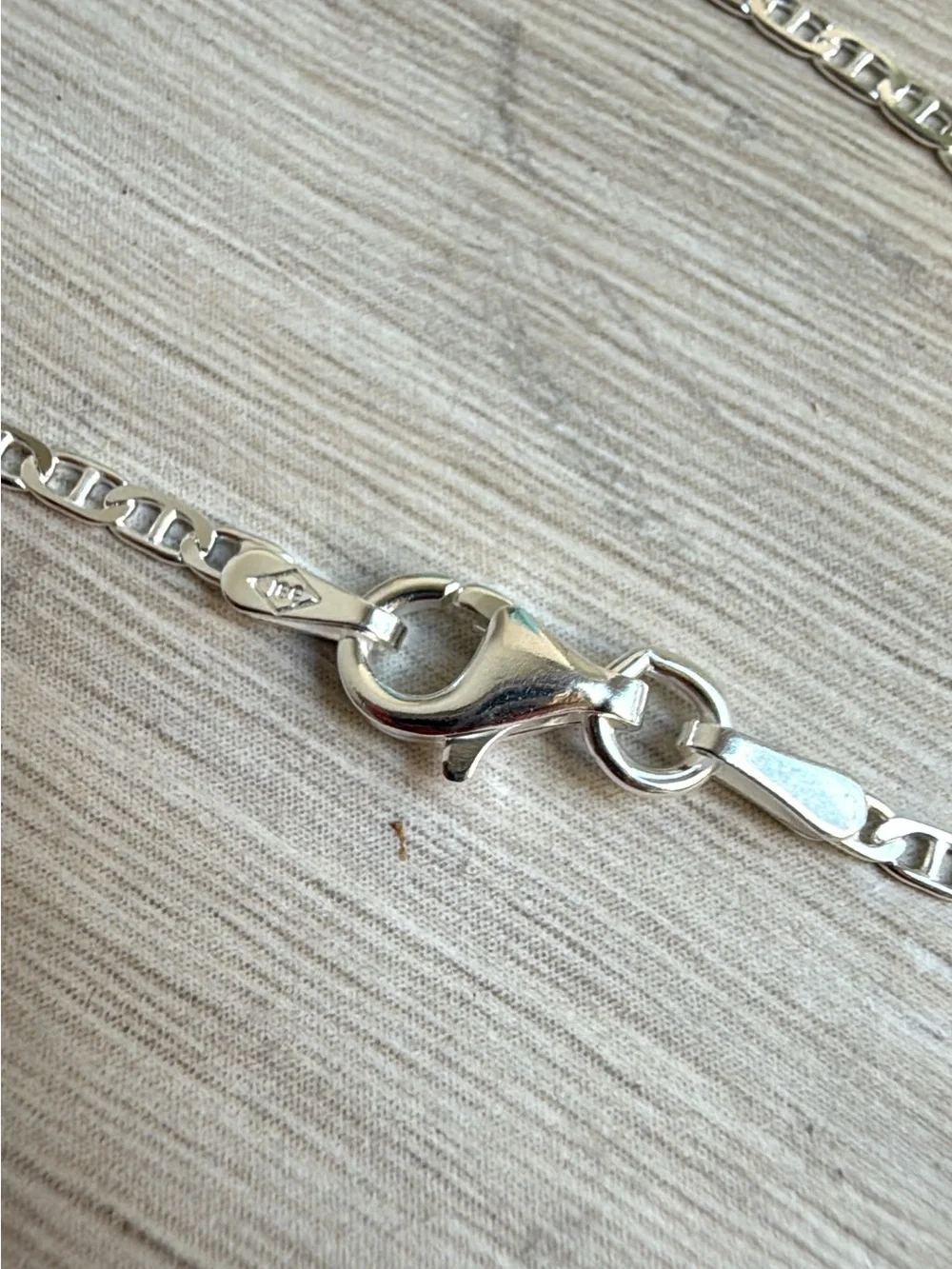 New jays jewelry Mariner 925 sterling silver 20 inch chain NICE